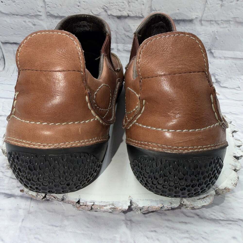 Patagonia Mens Cardon Skywalk Slip-On Size 14 Brown Leather Loafers Shoes - Picture 3 of 11
